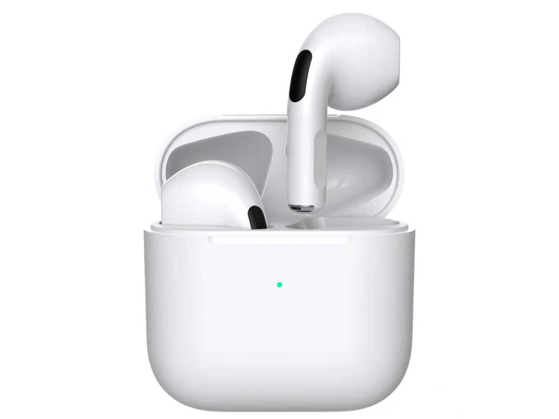 Беспроводные наушники HIPER TWS Lazo X12 White (HTW-LX12) Bluetooth 5.1 гарнитура (Изображение 1)