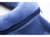 Подушка для путешествий с эффектом памяти, с капюшоном Hooded Tranquility Pillow, синий (Изображение 6)