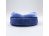 Подушка для путешествий с эффектом памяти, с капюшоном Hooded Tranquility Pillow, синий (Изображение 9)