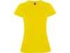 Спортивная футболка Montecarlo, женская (желтый) 2XL (Изображение 1)