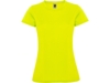 Спортивная футболка Montecarlo, женская (неоновый желтый) 2XL (Изображение 1)