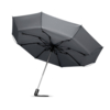 Складной реверсивный зонт (серый) (Изображение 5)