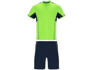 Спортивный костюм Boca, мужской (неоновый зеленый/navy) XL