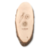 Oval wooden board with bark (древесный) (Изображение 2)