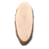 Oval wooden board with bark (древесный) (Изображение 3)