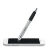 Шариковая ручка с подсветкой (тускло-серебряный) (Изображение 5)