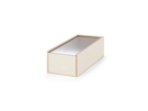 Деревянная коробка BOXIE CLEAR M (натуральный) M