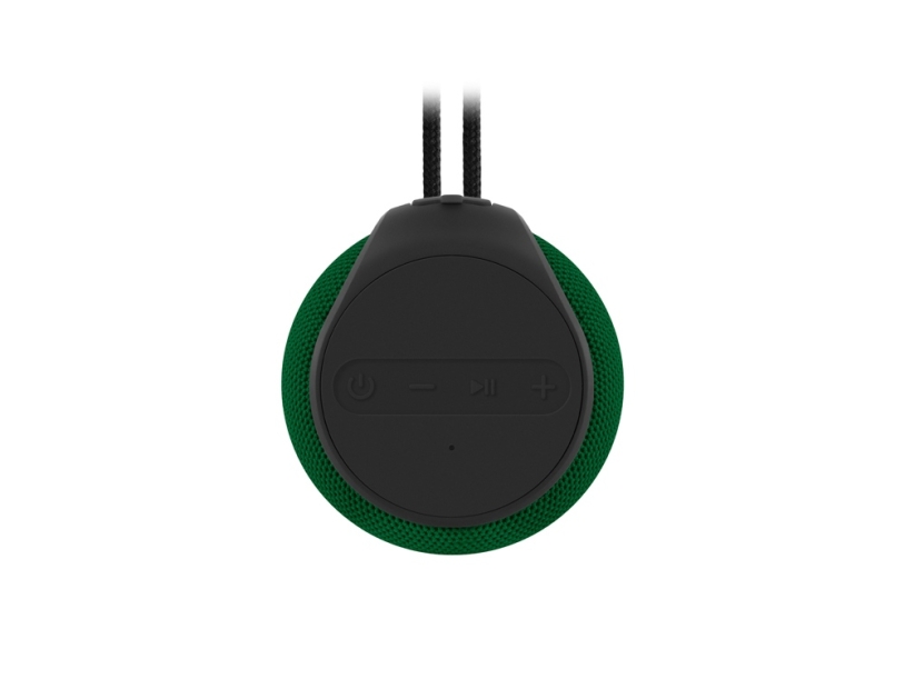 Портативная колонка mySound Clario, 15 Вт (черный/зеленый)  (Изображение 2)