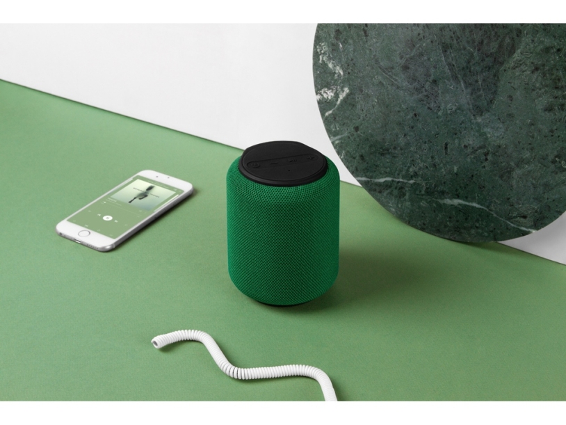 Портативная колонка mySound Clario, 15 Вт (черный/зеленый)  (Изображение 13)