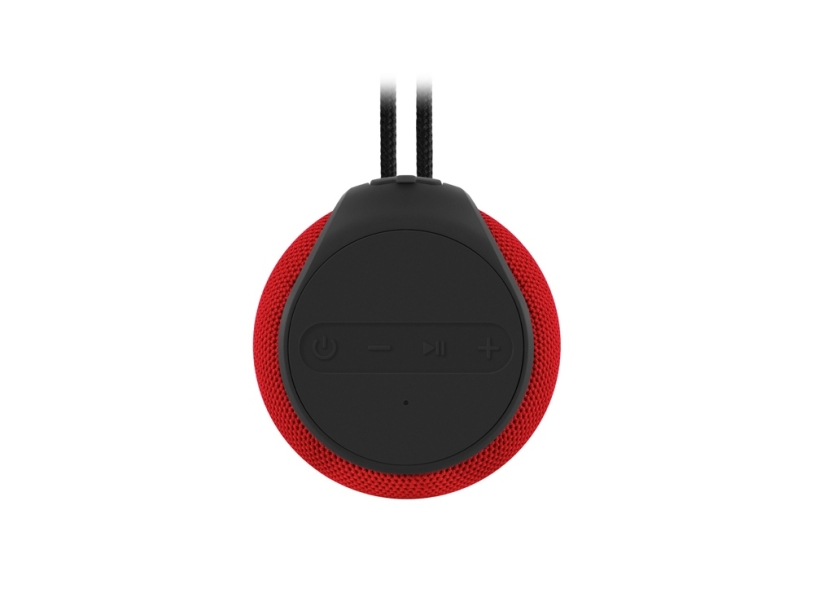Портативная колонка mySound Clario, 15 Вт (черный/красный)  (Изображение 2)