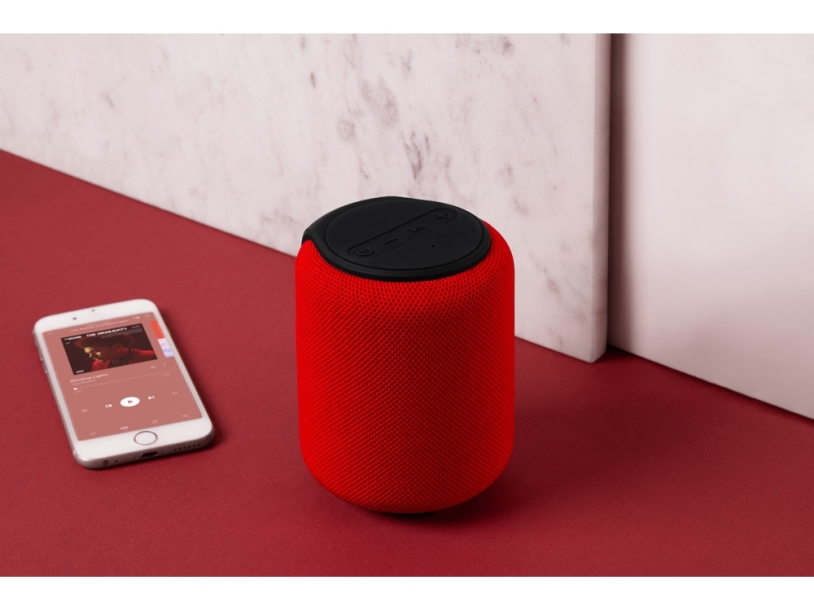 Портативная колонка mySound Clario, 15 Вт (черный/красный)  (Изображение 12)