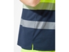 Рубашка поло со светоотражающими полосами Vega, мужская (navy/неоновый желтый) XL (Изображение 7)