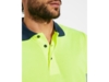 Рубашка поло со светоотражающими полосами Polaris, мужская (navy/неоновый желтый) 4XL (Изображение 6)