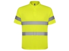 Рубашка поло со светоотражающими полосами Polaris, мужская (неоновый желтый) 3XL
