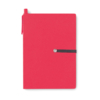 Блокнот с ручкой (красный) (Изображение 2)