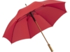 Бамбуковый зонт-трость Okobrella (красный)  (Изображение 10)