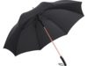 Зонт-трость Alugolf (черный/медный)  (Изображение 1)
