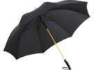 Зонт-трость Alugolf (черный/золотистый) 