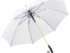 Зонт-трость Alugolf (белый/золотистый)  (Изображение 1)