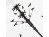 Зонт-трость Pure с прозрачным куполом (прозрачный/белый)  (Изображение 2)