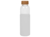 Стеклянная бутылка для воды в силиконовом чехле Refine (прозрачный/белый)  (Изображение 3)
