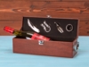 Набор аксессуаров для вина в подарочной коробке Fabrizio, коричневый (P) (Изображение 9)
