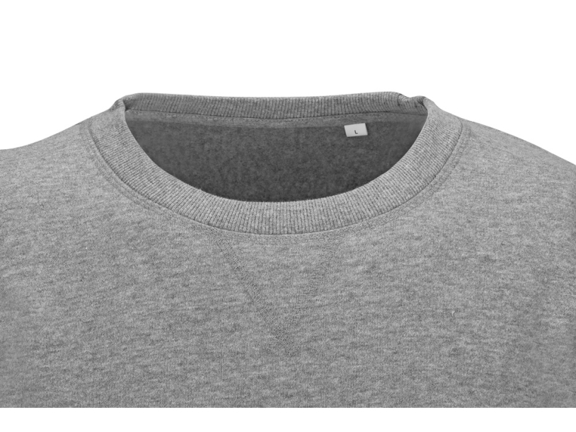 Свитшот Lisbon унисекс (серый меланж) 3XL (Изображение 5)