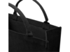 Эко-сумка Page, 500 г/м2 (черный)  (Изображение 4)