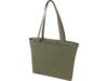 Эко-сумка Weekender, 500 г/м2 (зеленый)  (Изображение 1)