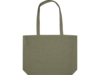 Эко-сумка Weekender, 500 г/м2 (зеленый)  (Изображение 2)