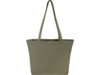 Эко-сумка Weekender, 500 г/м2 (зеленый)  (Изображение 3)