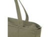 Эко-сумка Weekender, 500 г/м2 (зеленый)  (Изображение 4)