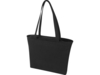 Эко-сумка Weekender, 500 г/м2 (черный)  (Изображение 1)