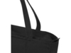 Эко-сумка Weekender, 500 г/м2 (черный)  (Изображение 4)
