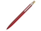 Ручка шариковая из переработанного алюминия Nooshin (красный) черные чернила