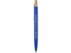 Ручка шариковая из переработанного алюминия Nooshin (голубой) черные чернила (Изображение 4)