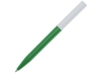 Ручка пластиковая шариковая Unix из переработанной пластмассы (зеленый) синие чернила (Изображение 1)