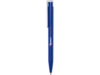 Ручка пластиковая шариковая Unix из переработанной пластмассы (синий) черные чернила (Изображение 3)