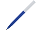 Ручка пластиковая шариковая Unix из переработанной пластмассы (синий) черные чернила