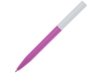 Ручка пластиковая шариковая Unix из переработанной пластмассы (пурпурный) черные чернила (Изображение 1)