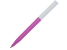 Ручка пластиковая шариковая Unix из переработанной пластмассы (пурпурный) черные чернила