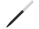Ручка пластиковая шариковая Unix из переработанной пластмассы (черный) черные чернила