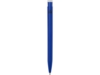 Ручка пластиковая шариковая Unix из переработанной пластмассы (синий) синие чернила (Изображение 2)