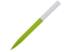 Ручка пластиковая шариковая Unix из переработанной пластмассы (зеленое яблоко) черные чернила (Изображение 1)