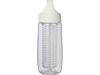Спортивная бутылка HydroFruit из переработанной пластмассы, с инфузором, 700 мл - Белый (Изображение 3)