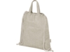 Рюкзак со шнурком Pheebs, 150 г/м2 (натуральный)  (Изображение 4)