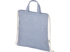 Рюкзак со шнурком Pheebs, 150 г/м2 (светло-синий)  (Изображение 1)