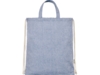 Рюкзак со шнурком Pheebs, 150 г/м2 (светло-синий)  (Изображение 2)