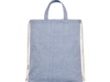 Рюкзак со шнурком Pheebs, 150 г/м2 (светло-синий)  (Изображение 3)