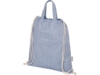 Рюкзак со шнурком Pheebs, 150 г/м2 (светло-синий)  (Изображение 4)